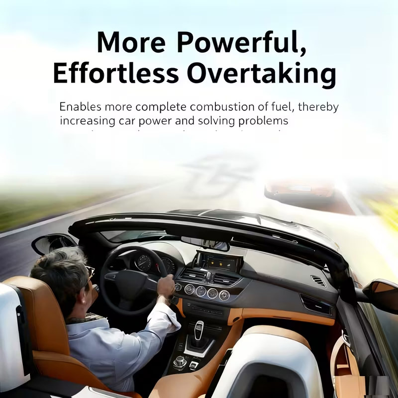 Fuel Additive for Removing Carbon Deposits, Gasoline Fuel Additive for Cleaning and Removing Internal Residue, No Disassembly Needed, Exhaust Gas Three-Way Catalytic Converter Cleaning