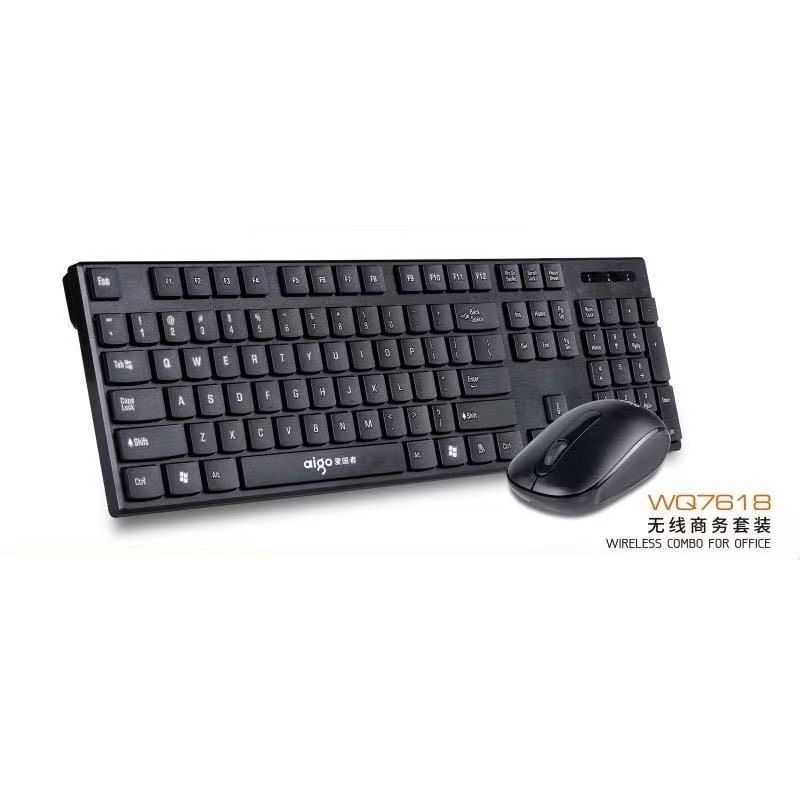Patriot WQ7618 wireless keyboard and mouse suit all-in-one desktop laptop wireless keyboard and mouse cover