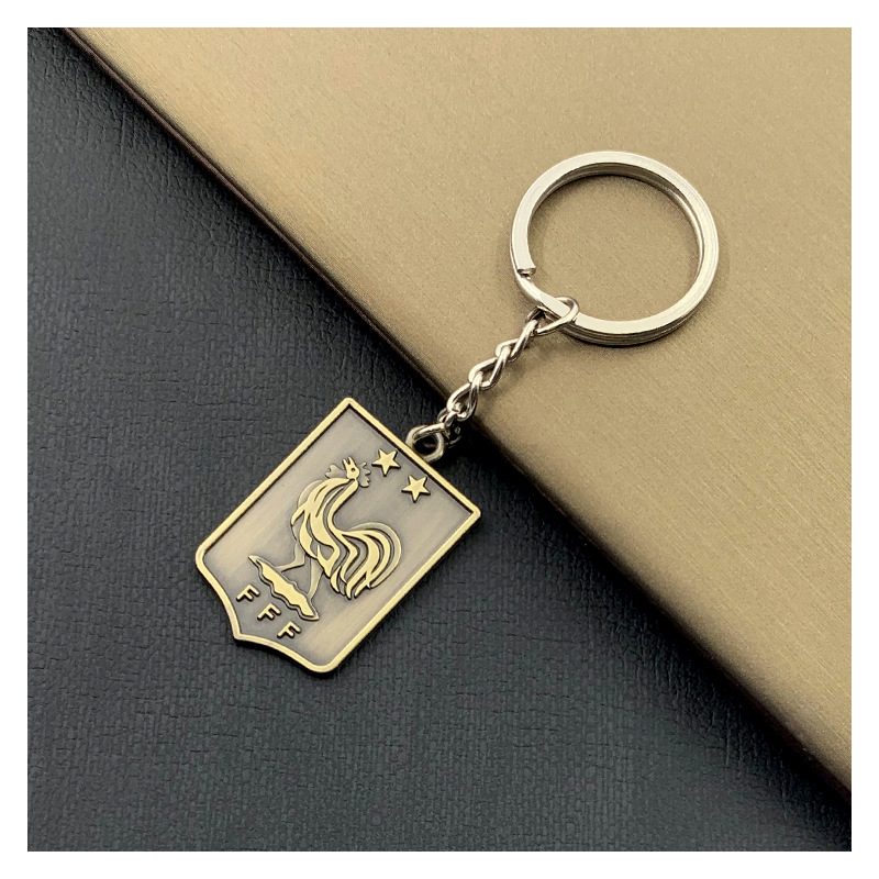 Uwen Barsa Royal Horse Keychain Metal Chelsea Paris Hot Thorn Brazilian Italian Keychain Pendant Jewelry Copper