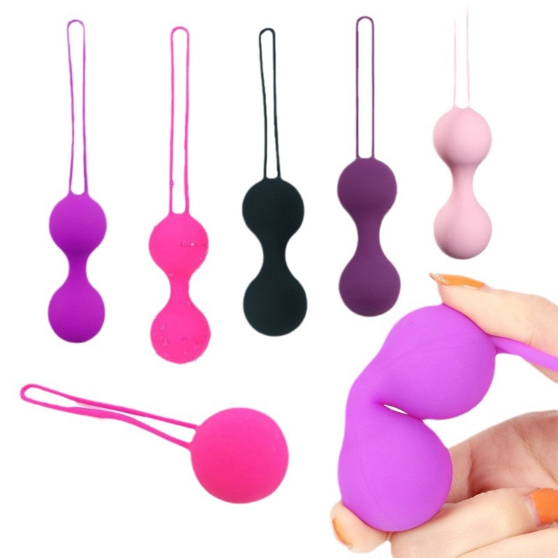 Female vaginal ball vaginal dumbbell smart ball female vaginal massage adult sex products wholesale
