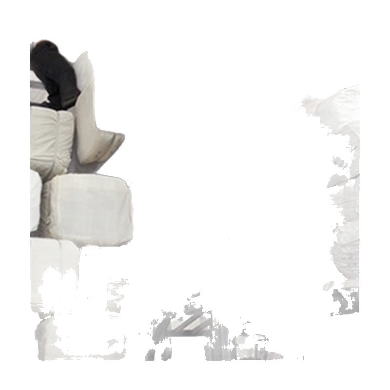 Cross-border pocket fabric supply woven chemical fiber cloth accessories 80g plain artificial cotton textile clothing fabric