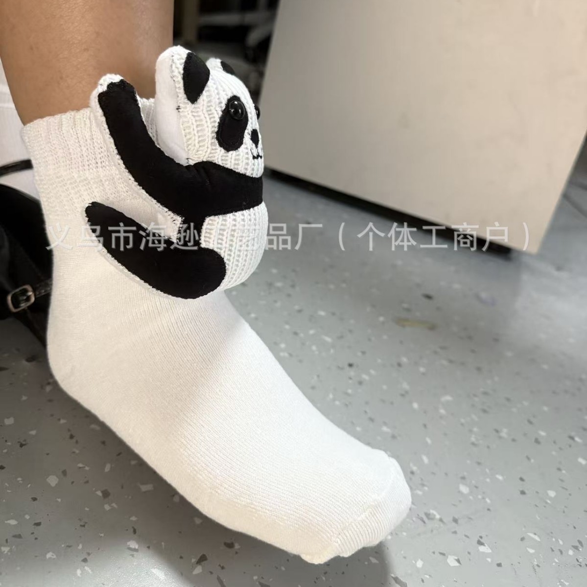 Cross-Border New 3D Knit Animal Socks Plush Crochet Animal Socks Cute Animal Socks