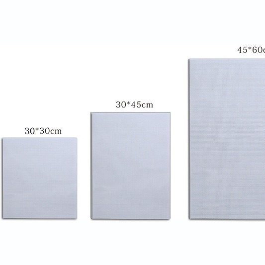 Wholesale Cross-Stitch Fabric Cheongsam Fabric 11Ct Cotton Solid Color Grid Fabric Jacquard Clothing Material Fresh Style