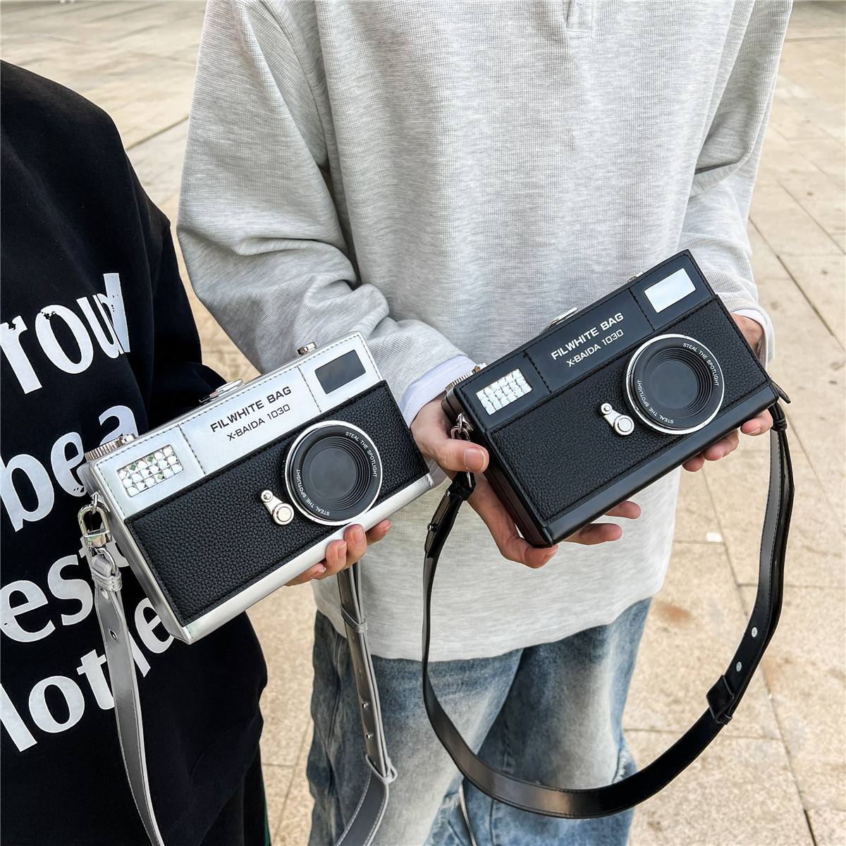 Small Crowdsourcing Retro Three-dimensional Box camera bag New Creative Fashion Shoulder Crossbody Distinctive Exquisite Small Square Bag