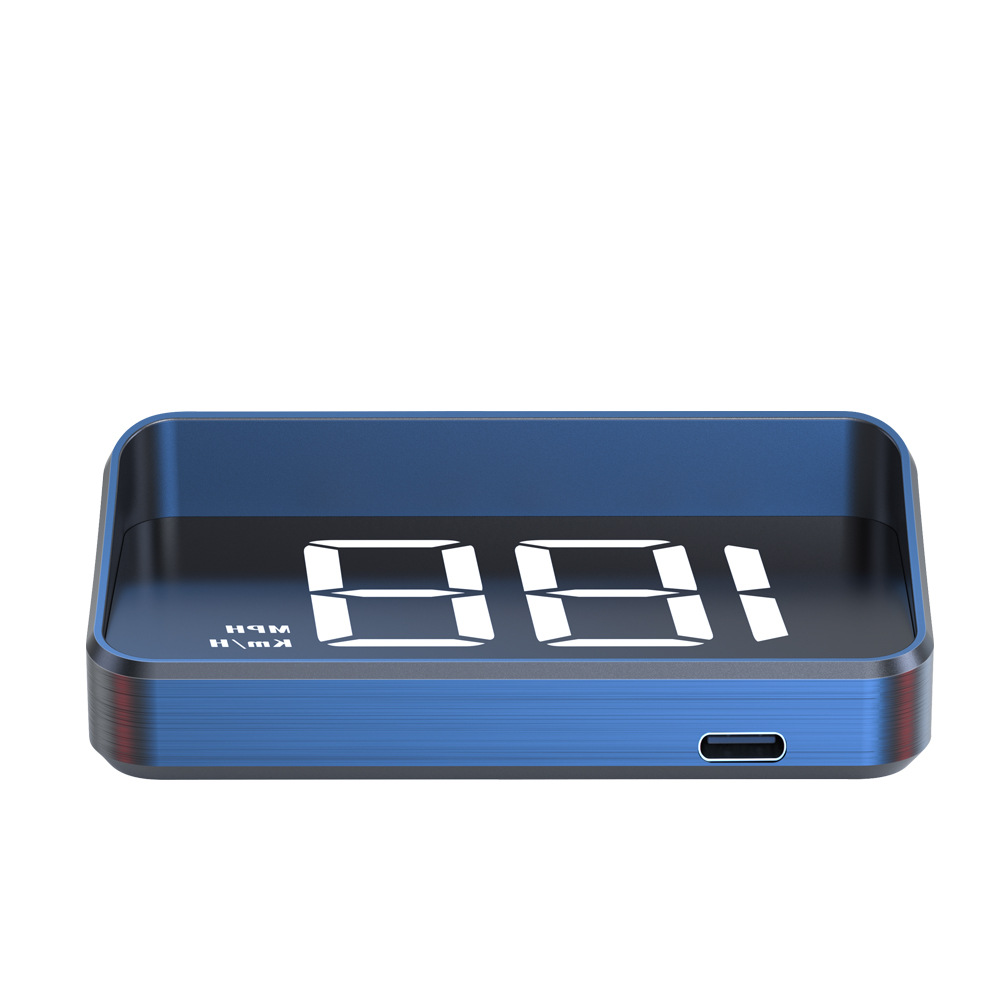Cross-Border New M2 Car Hud Head-Up Display Hd Gps Speedometer Car Speed Display Kmh/Mph Hot Model