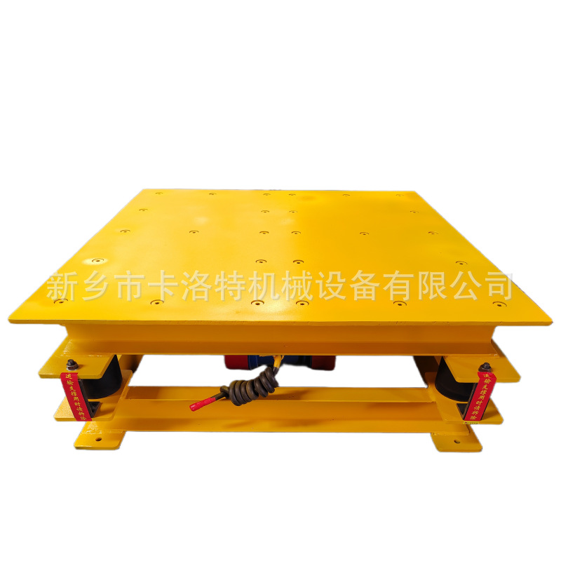 Vibration platform refractory castable vibrating table lost foam casting calming table cement mortar type table industrial electric furnace