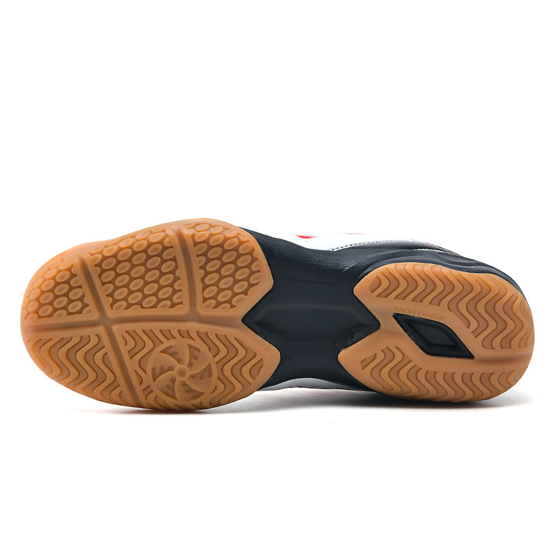 Cross-border New Style Table Tennis Shoes for Men and Women Couple Lightweight Non-slip Wear-resistant Badminton Shoes Tennis Shoes Professional Training Shoes