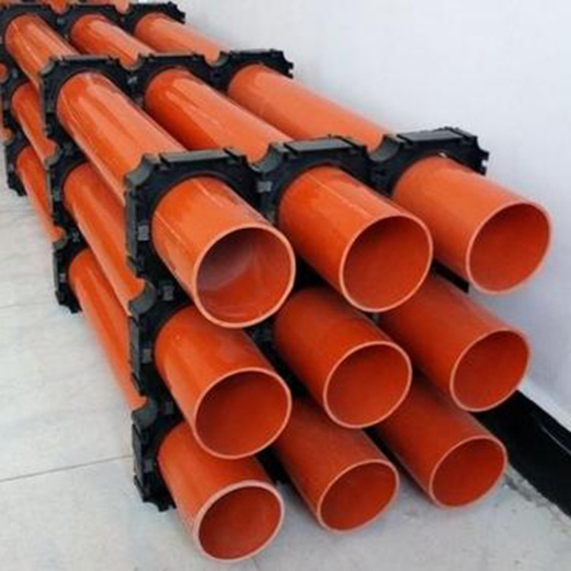 Rifeng Cpvc Power Pipe 110Hdpe Cable Protection Pipe Dn150Mpp Power Casing 175 Embedded Threading Pipe