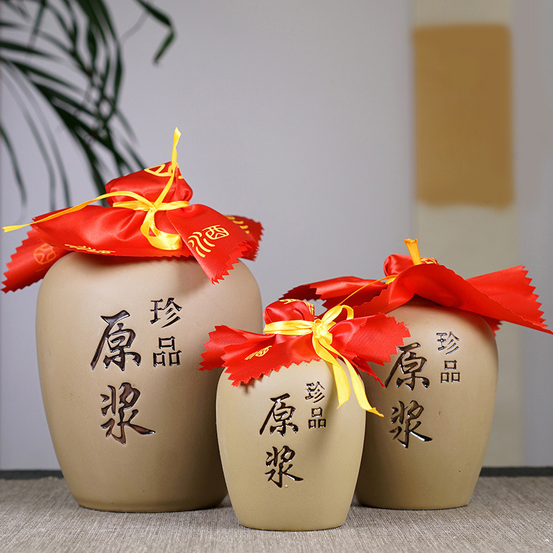 Ручная керамическая винная банка Иксин, 1/2/3/5кг, оптовая продажа, завод, домашняя винная банка