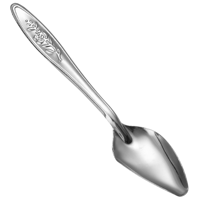 New stainless steel metal chick feeding spoon parrot feeder bird feeding spoon baby bird feeding water feeding spoon wholesale