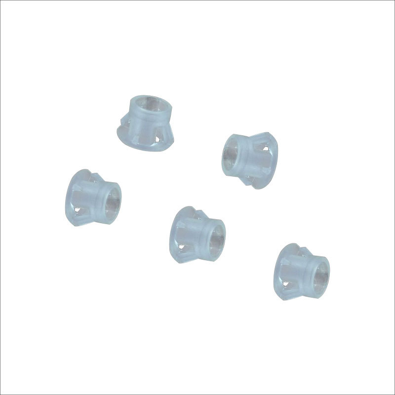 Single-sided straw hat lamp beads crystal lamp plastic clip 9MM round lamp holder buckle light source chassis single clip