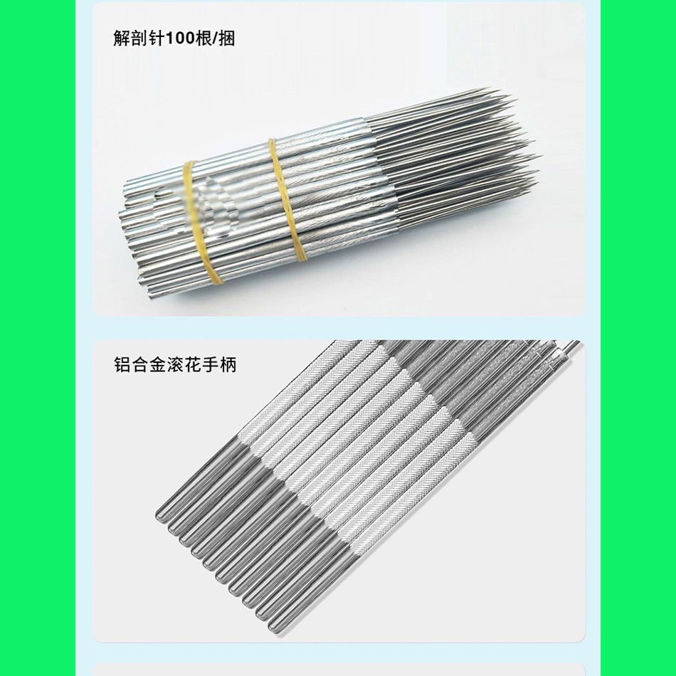 Anatomy Needles for Junior High School Students Experimental Equipment Stainless Steel Probe Insect Anatomy Needles Biological Anatomy Tools