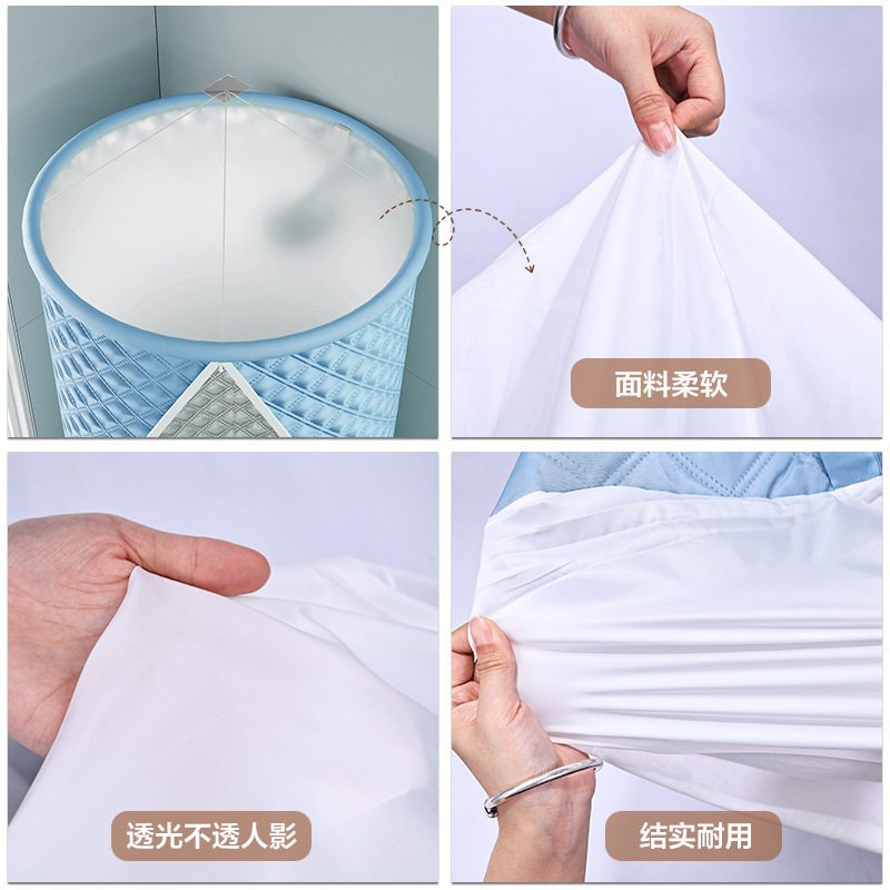 Winter Bathing Warm-Keeping Cover, a Magical Tool That Keeps You from Getting Cold, Home-Use Bath Tent Curtain, Insulation Cover, Extra Thick, High-End, Double-Sided Waterproof
