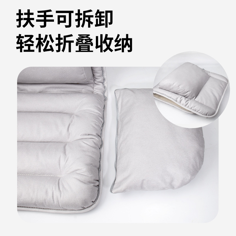 Office Heating Cushion Graphene Backrest Integrated Plug-in Heating Butt Cushion Winter Chair Electric Heating Chair Cushion