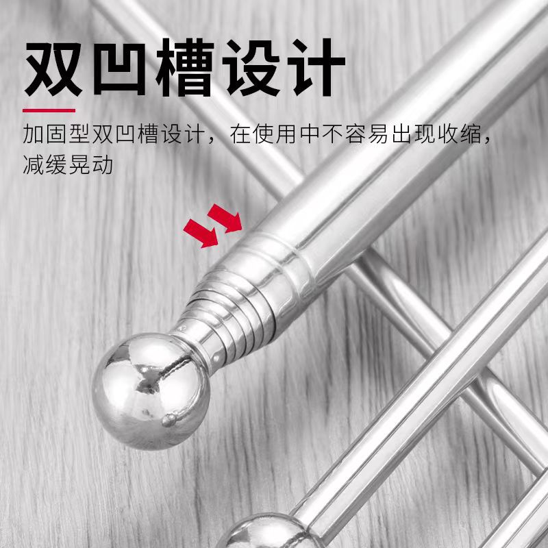 Empty Drum Hammer House Inspection Tool suit Knock on the Wall Drum Hammer Press Ceramic Tile House Inspection Stick Acceptance House Inspection suit