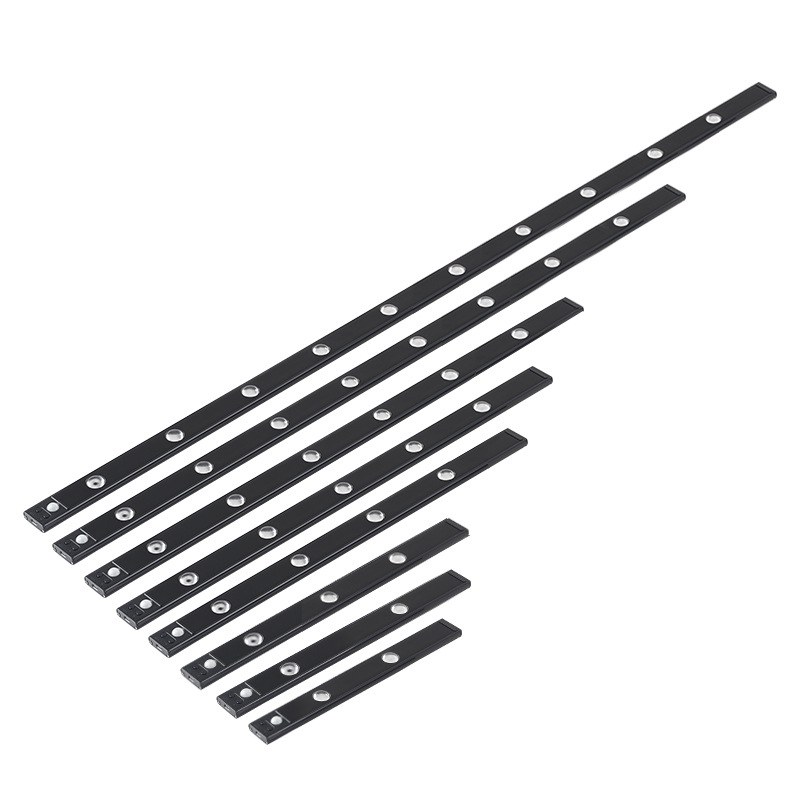 Smart Led Motion Sensor Light Ultra-Thin Cat's Eye Hill Light Strip Rechargeable Self-Adhesive Wardrobe Wine Cabinet Cupboard Light Cross-Border