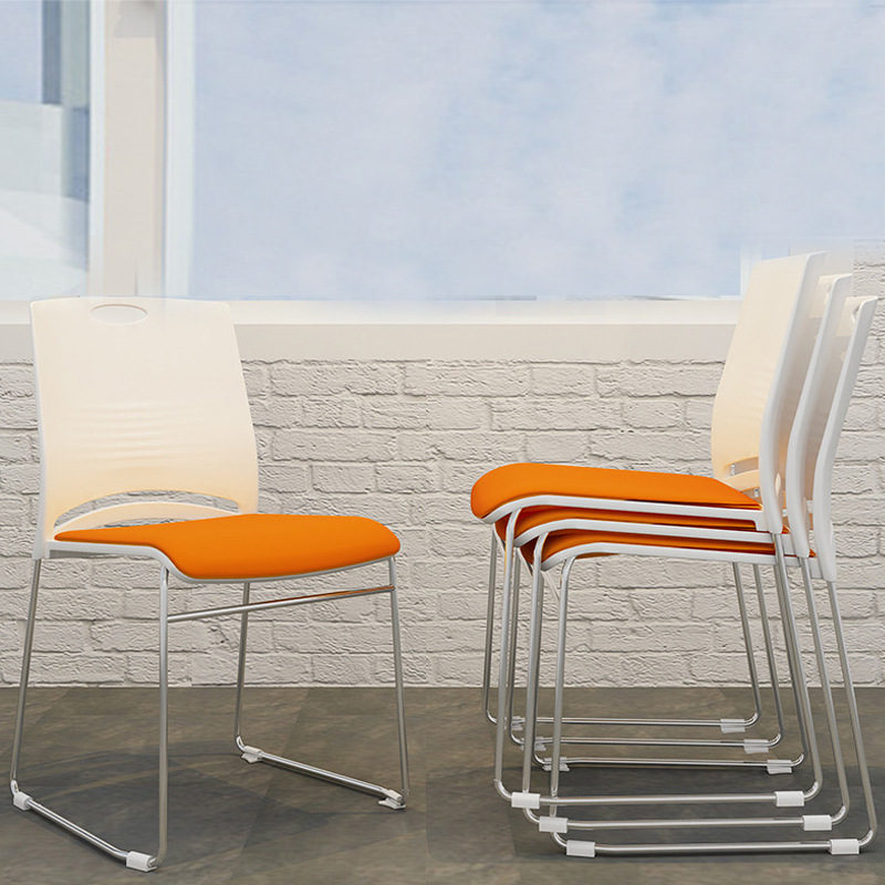 Solid Reinforced Bar Chair Computer Chair Training Chair Office Chair Staff Conference Chair Home Study Chair Backrest Training Chair