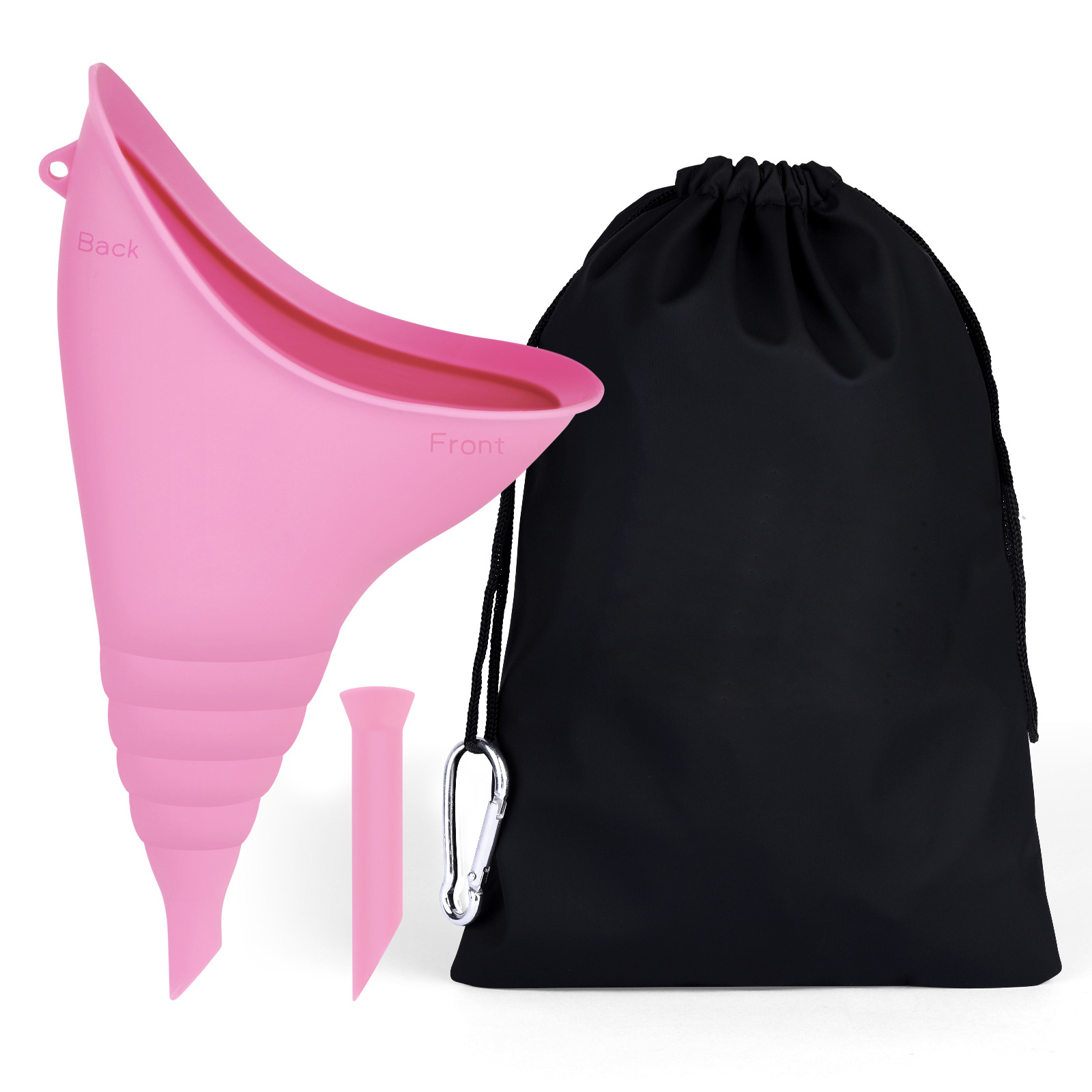 Amazon Hot Sale Women Silicone Urinal Private Care Urinal Emergency Standing Urinal