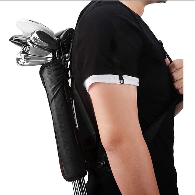 Golf Bag, Portable Gun Bag, Portable Club Bag, Single Shoulder Strap, Lightweight Mini Shoulder Bag, Grip-Type Practice Bag