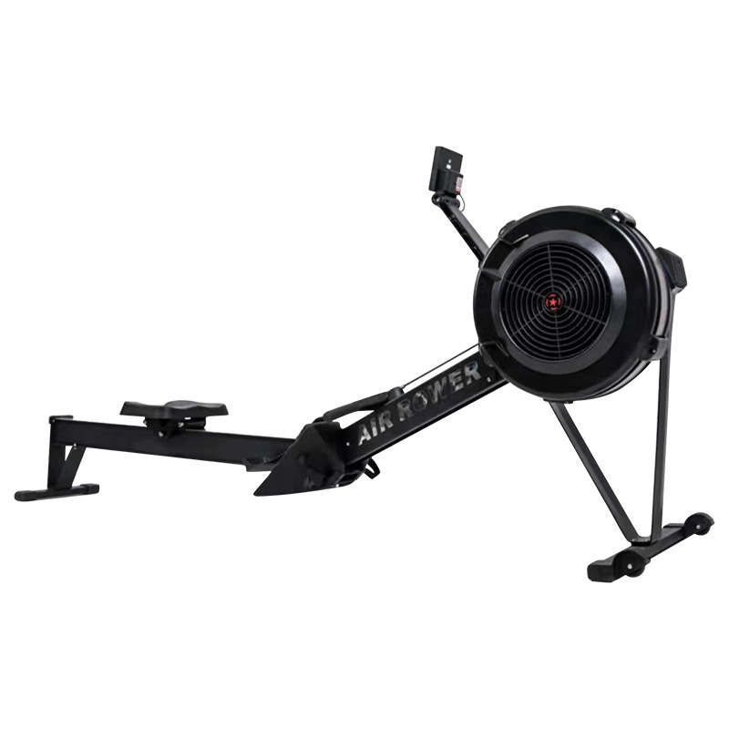 Studio Gym Multi-Level Adjustable Wind Resistance Rowing Machine Wind Resistance Rowing Machine Intelligent Display Rowing Machine Rowing Machine