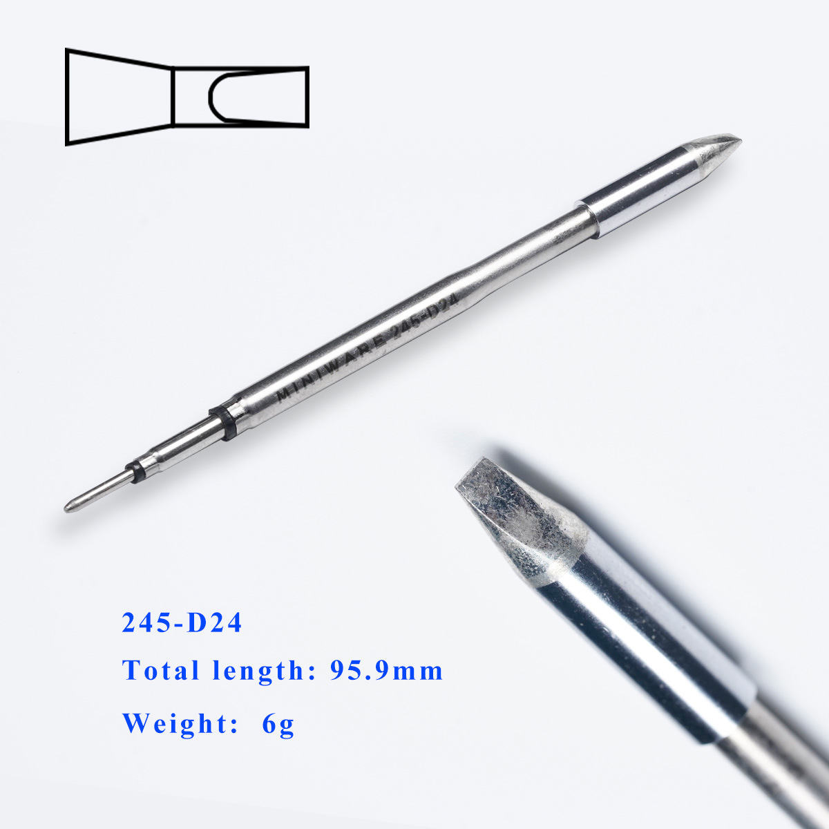 Ts1M/Ts21 Universal 210 Soldering Iron Head 245 Head Multiple Original Genuine Ku Is I Bc2 D24 K