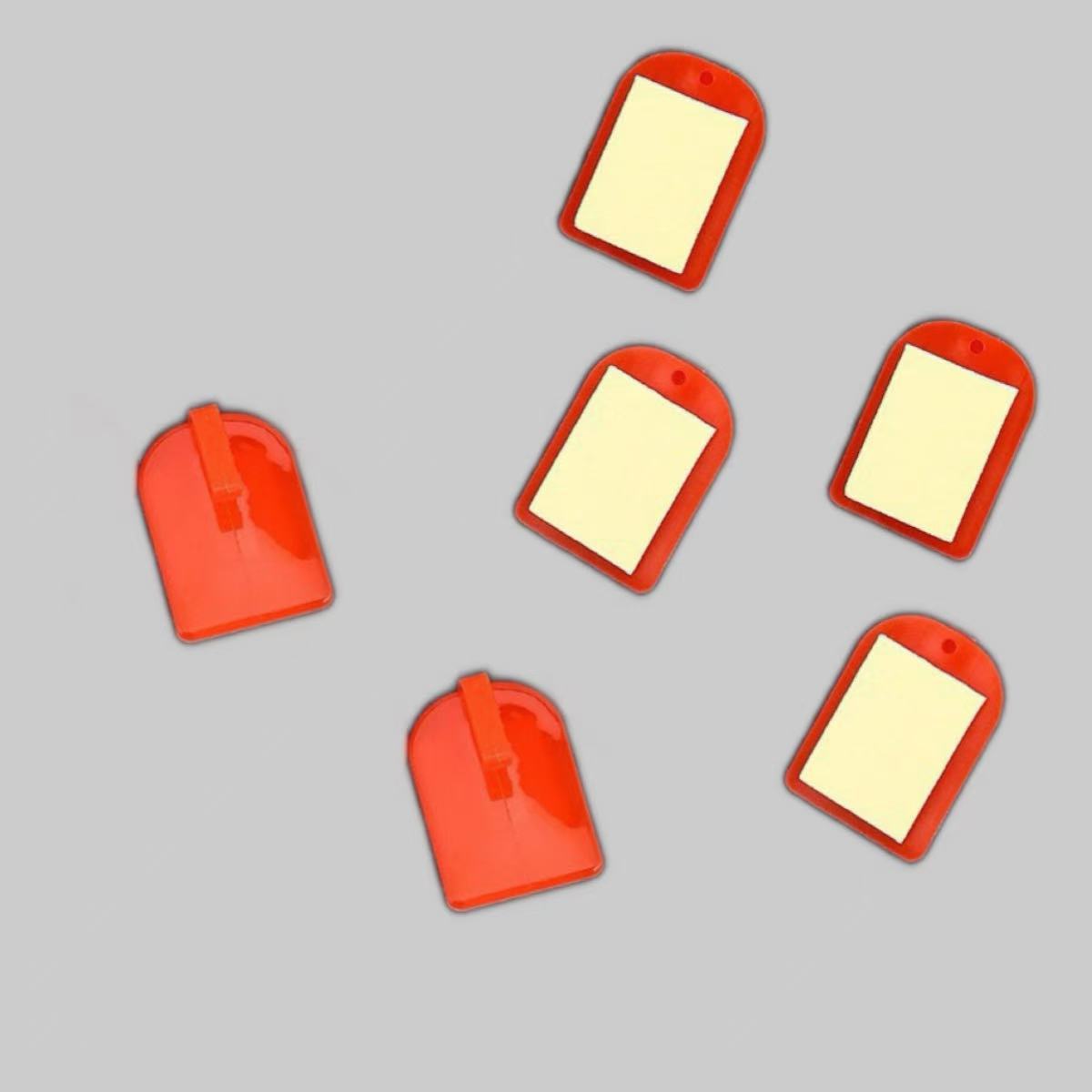 Wedding Celebration Seamless Hooks Strong Punch-Free Sticky Hooks Red Plastic Hooks Copper Coin Trinkets Sticky Hooks Wholesale