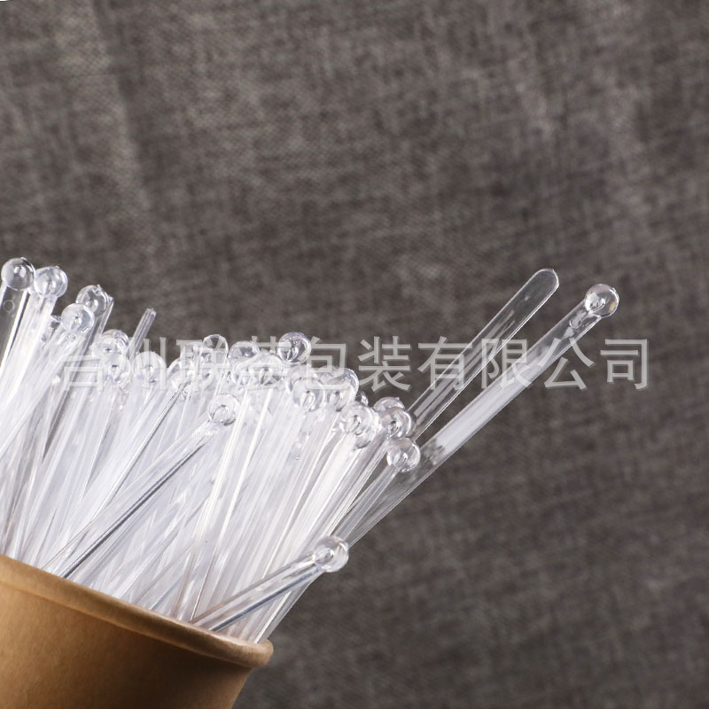 New Disposable Stirrer 15cm Cocktail Coffee Stick Transparent Shaker Experiment Drop Glue Acrylic Plastic