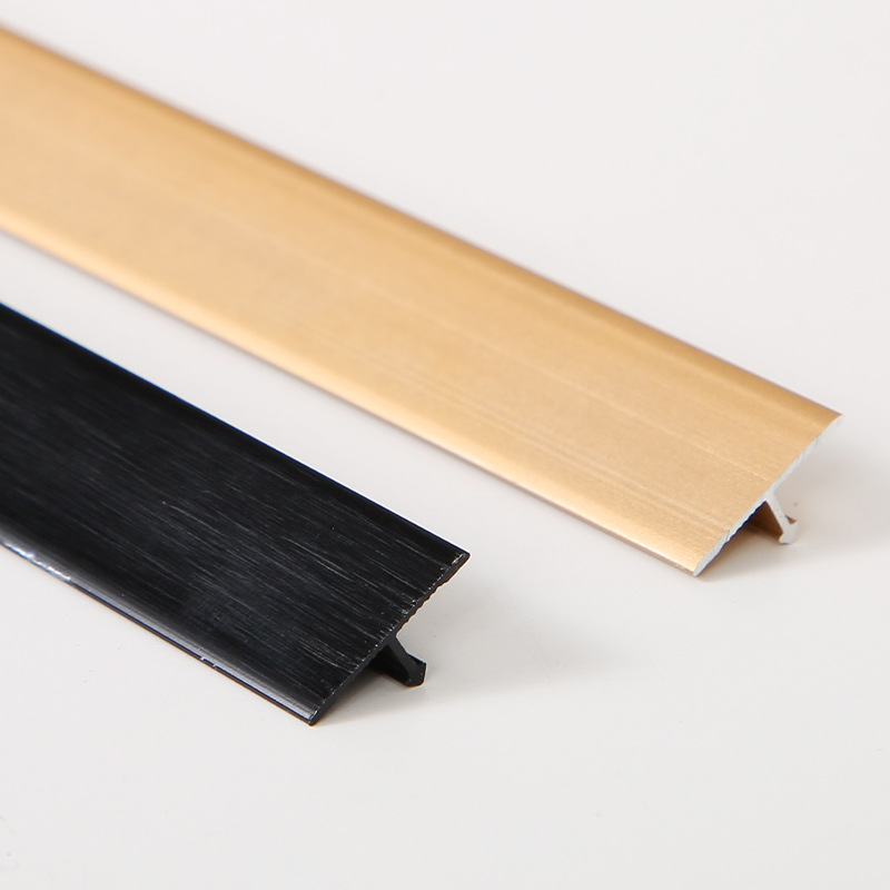 Aluminum Alloy Line Edge Strips, Ceiling Titanium Decorative Strips, T-Shaped Decorative Strips, Background Inlaid Edge Metal Strips