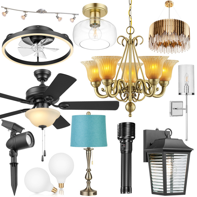 Table Lamp, Floor Lamp, Mirror Lamp, Lighting, Photography, Amazon White Background Photo, Cross-Border E-Commerce, Zhongshan Lighting Product Photography