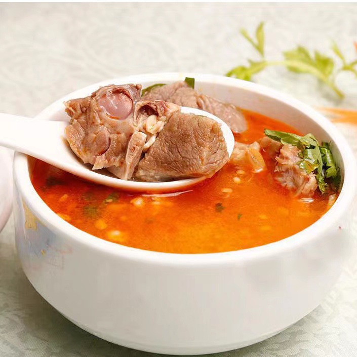 Shandong Shengze Danxian Mutton Soup Baishoufang Mutton Soup Canned Instant Mutton Soup Gift Box Holiday