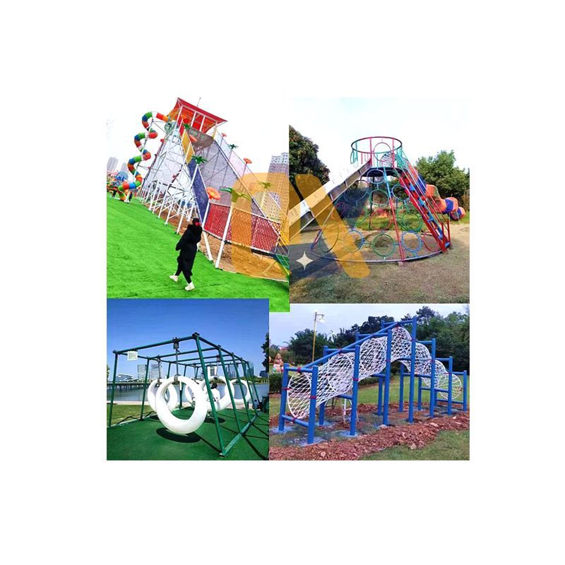 Kindergarten Outdoor Climbing Frame Children's Large Wooden Climbing Frame Physical Training Park Kindergarten Climbing Frame