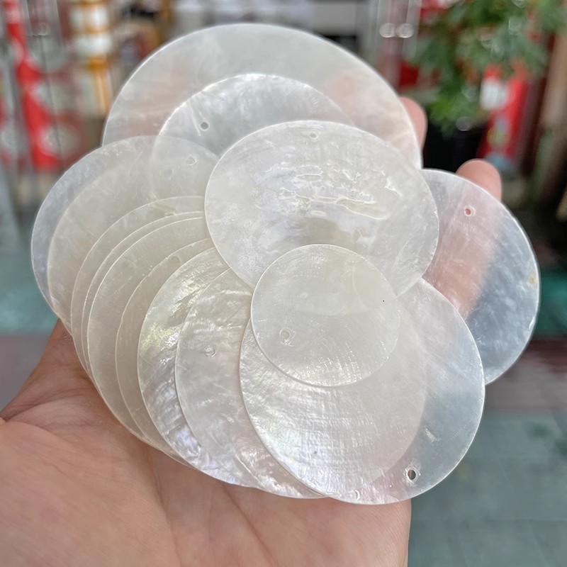 Чипсы слюды натуральная раковина ветерок из раковин декоративные частицы из перламутра DIY лампы зеркальные раковины свадебные дисковые росписи
