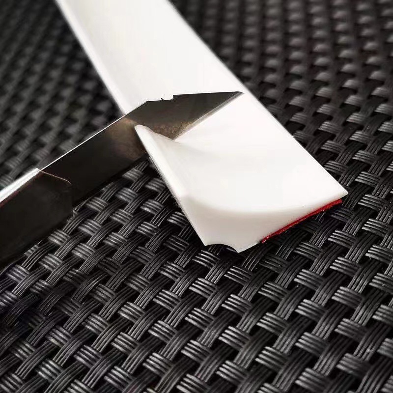 Kitchen Countertop Water-Retaining Strip Bathroom Cabinet Gap Edge Waterproof Strip Self-Adhesive Washbasin Countertop Water-Proof Strip