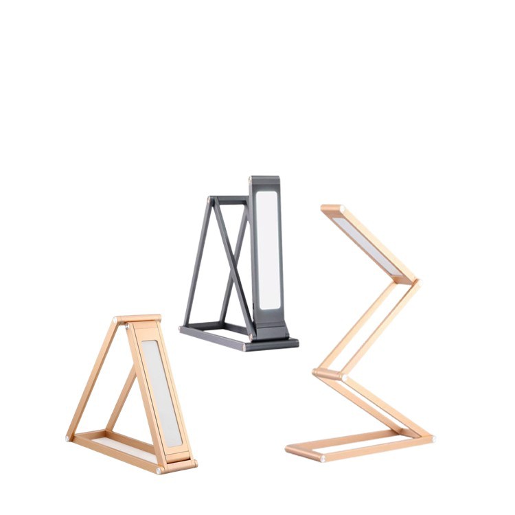 Dynamic, Stylish, Urban, Modern, Foldable, Versatile, Metal, Portable, Artistic Lighting Lamp, Rechargeable, Smart, Plug-In Dual-Use