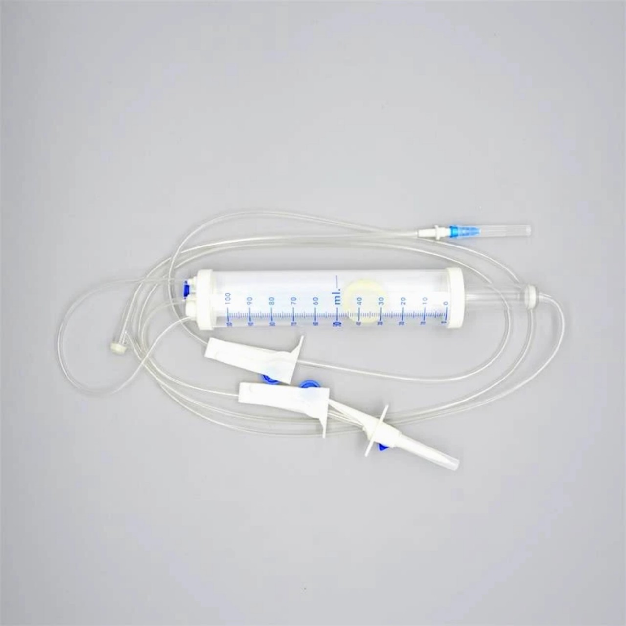 Wholesale Pediatric Bottle Infusion Device 100ml Disposable Plastic Syringe Infusion Needle Adjustable Flow Infusion Device