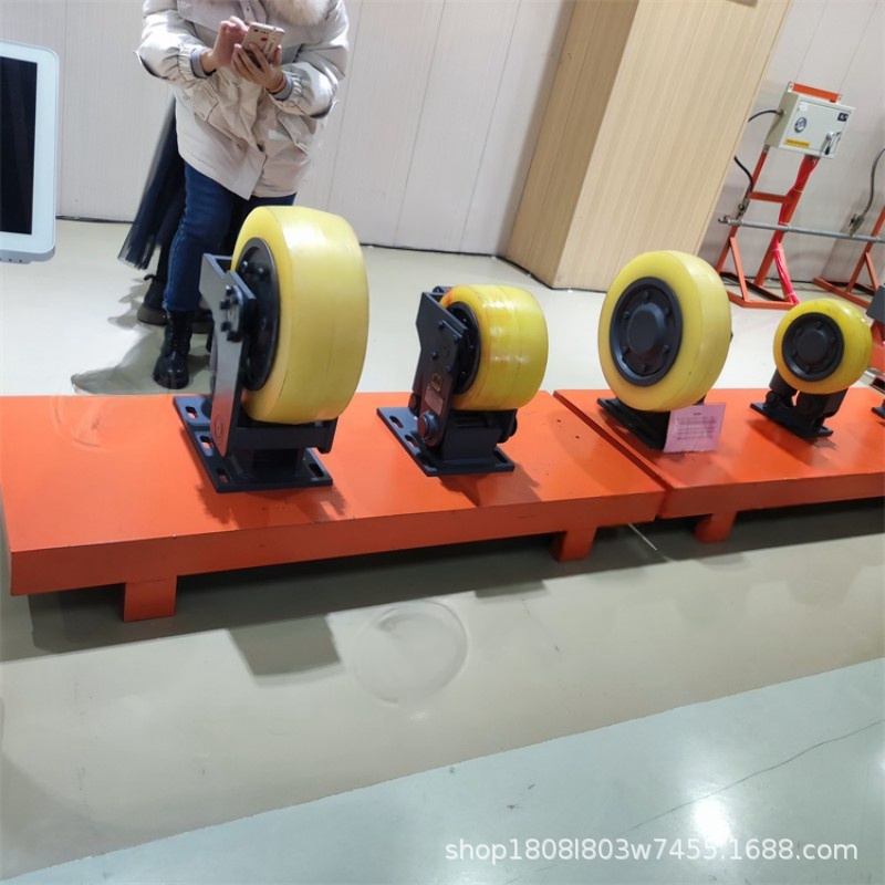 L30 Mining Roller Tank Ear Manufacturer Lifting Equipment Polyurethane Material Wear-Resistant Dongda Single Wheel Roller Tank Ear