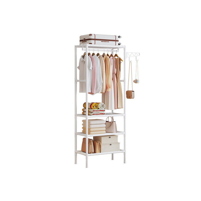 Clothes Rack, Household Coat Rack, Simple Modern Coat Rack, Multi-Functional Indoor Clothes Rack, Storage of Clothing Supplies
