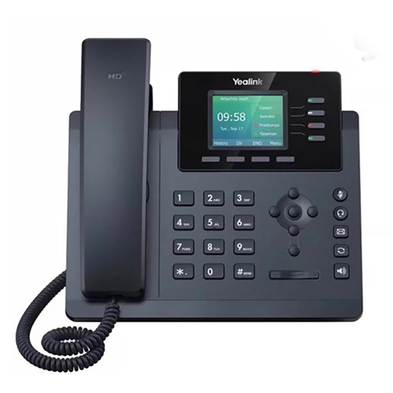 Yealink T34W гигабитный WiFi версия SIP сетевой телефон для бизнеса офисный стационарный