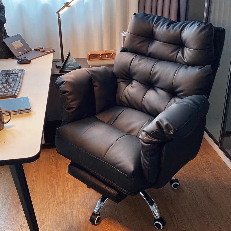 Home Computer Chair, Sedentary Office Chair, Lazy Sofa Chair, Bedroom Desk, Boss Chair, Swivel Back Chair