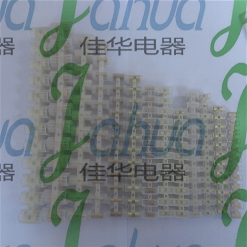 X3-2012 throUgh Terminal Block Plastic Terminal Block U-shaped Copper Parts