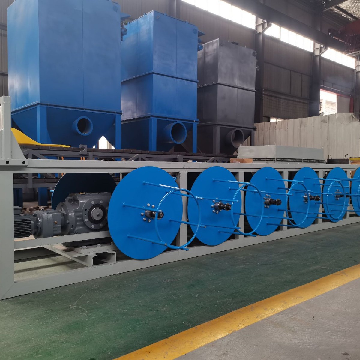 Aluminum Rod Continuous Casting Machine Aluminum Block Copper Alloy Continuous Casting New Material Equipment Production Line Custom Processing Casting Machine Assembly Line