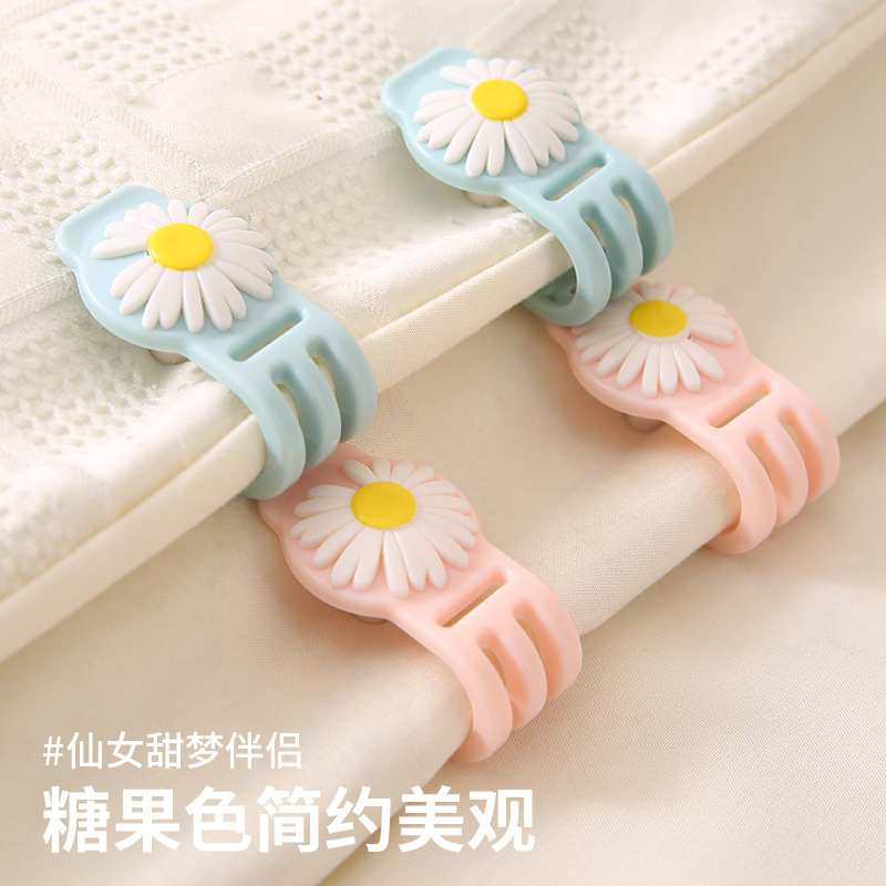 Quilt holder needle-free safety invisible anti-running quilt artifact bed sheet non-slip clip quilt cover quilt cover quilt sheet corner buckle