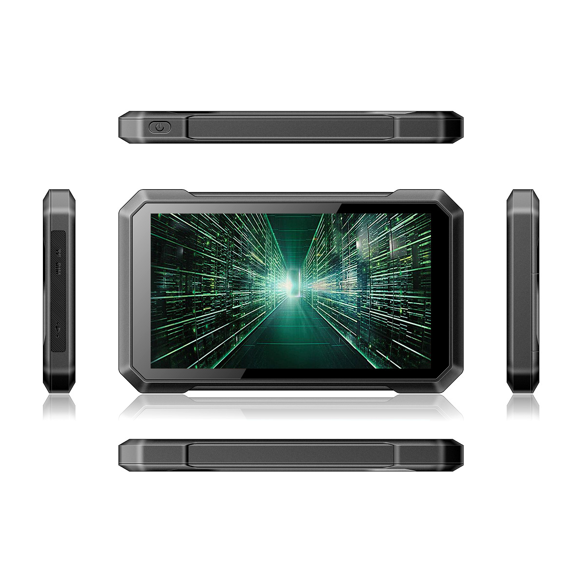 7inch Waterproof Multi-Function Navigator Uart/I2C/Gpio/Can Multiple Communications Optional Multi-Mode Communication 4g