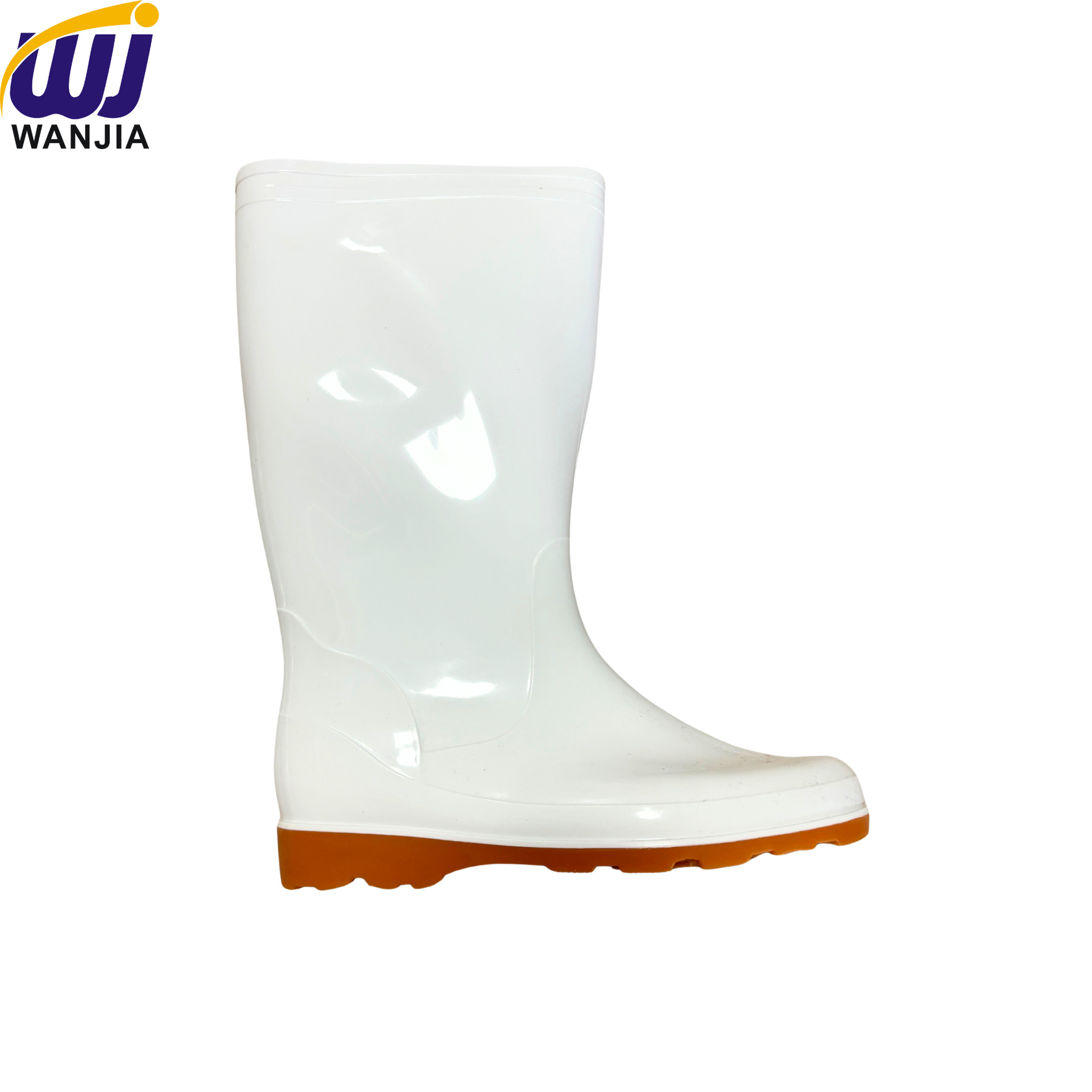 Anti-Smash Rain Boots High-Top Steel-Soled Tunnel Construction Labor Protection Boots High-Top Steel-Toe Labor Protection Rain Boots Protective Boots