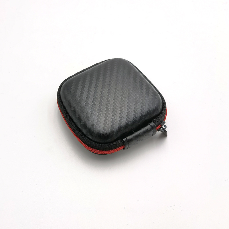 "Wholesale spot" data cable storage bag Bluetooth headset storage bag square coin purse