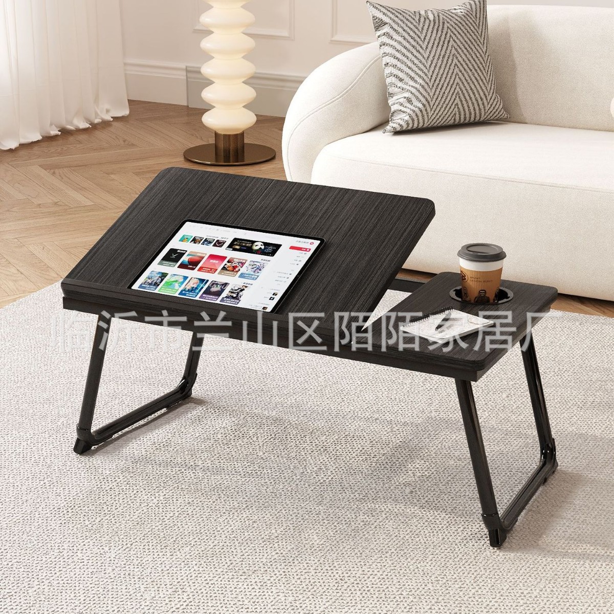 Folding Five-Speed Adjustable Lifting Bed Small Table Home Dormitory Computer Table Portable Simple Linyi Source Factory