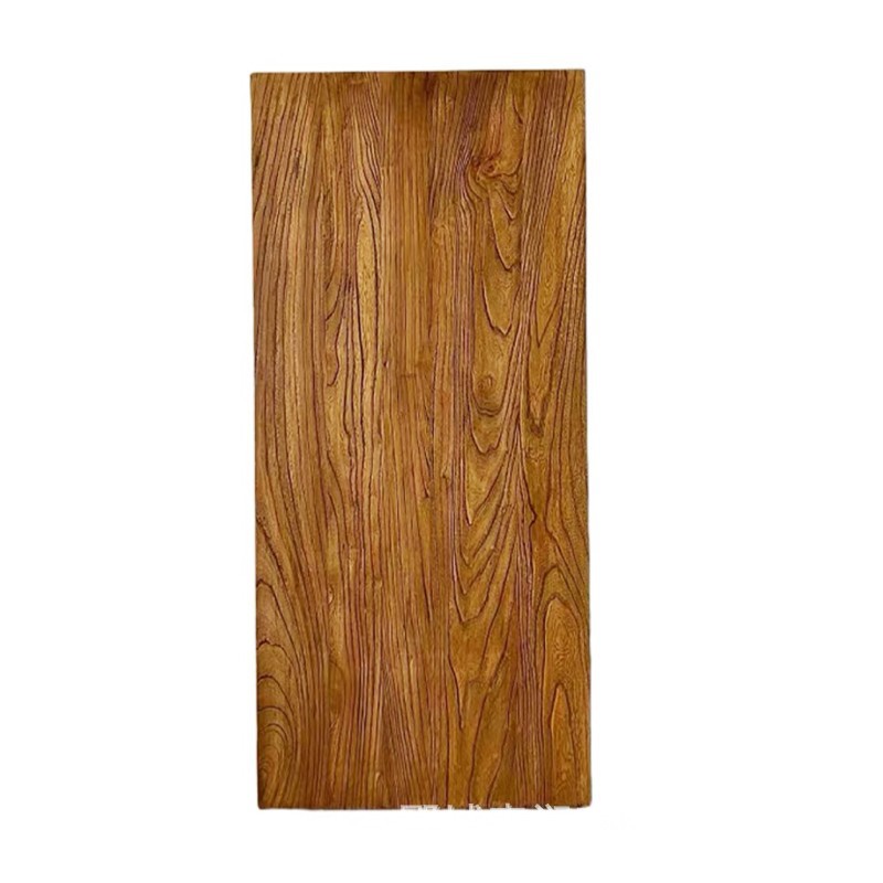 Old Elm Weathered Panels for Home Use, Vintage Solid Wood Decorative Wall Panels, Retro Nostalgic Tea Table Tops for Guesthouses