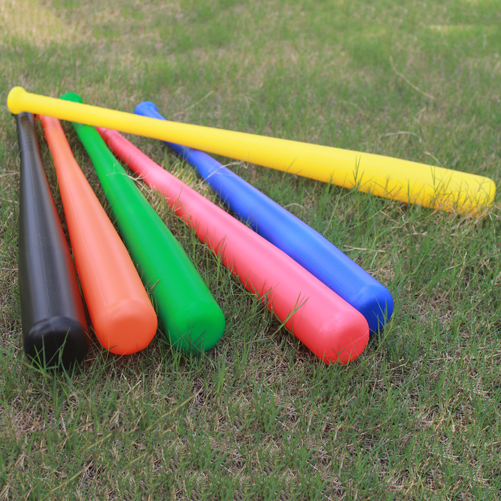 Youth Baseball Bat Outdoor Sports 75cm Plastic Hollow Baseball Set for Export and Fitness Training