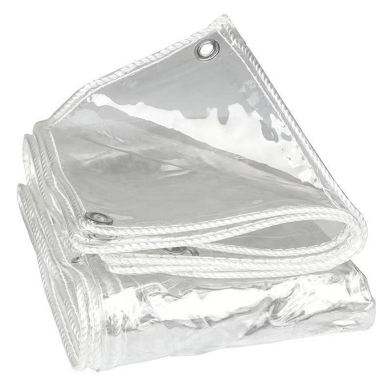 transparent rainproof cloth waterproof cloth sunscreen pvc tarpaulin plastic cloth balcony closed windproof rain shield baffle rain curtain