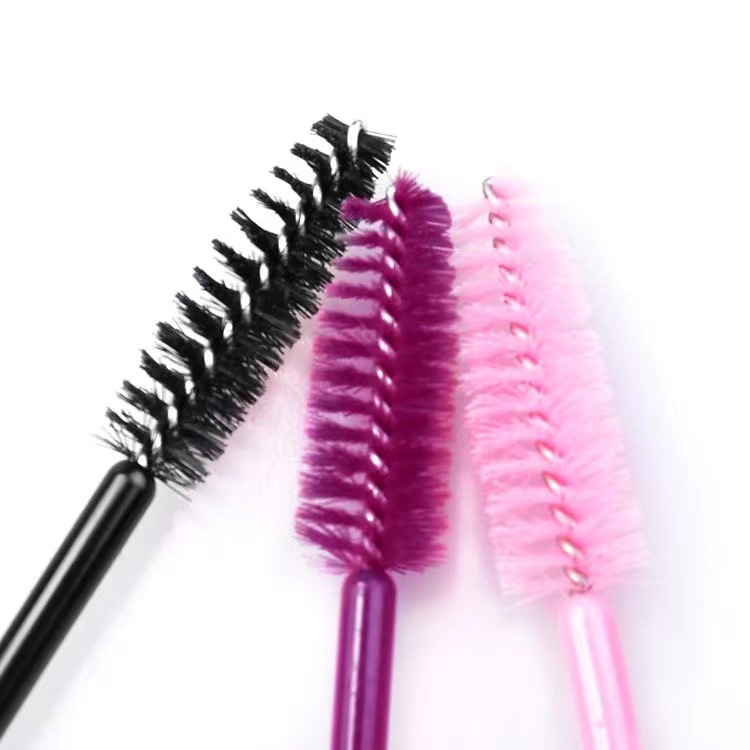 Grafting planting eyelash single color disposable eyelash brush spiral eye makeup eyelash roll makeup brush wholesale